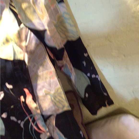 NEW! kiss Cold Shoulder tee Floral Patterned Kimono SET - Picture 3 of 5